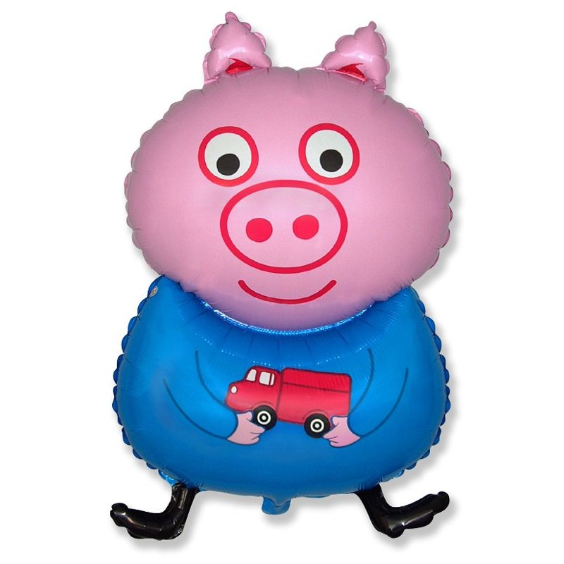 Folinis balionas "George Pig" (FX24" 79x45 cm.)