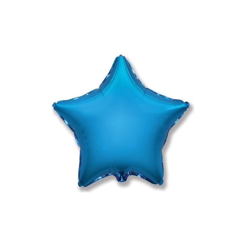 Folinis balionas "Žvaigždė"/star blue 48 cm.