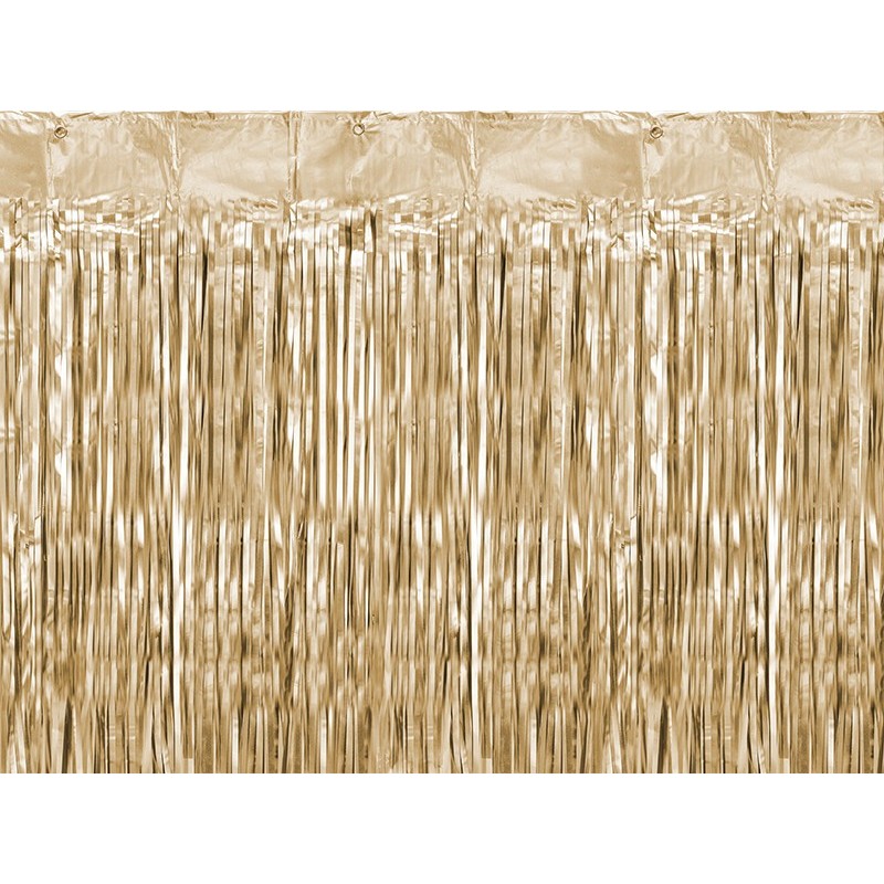 Dekoracija "Lietutis" / auksinis 90 x 250 cm.