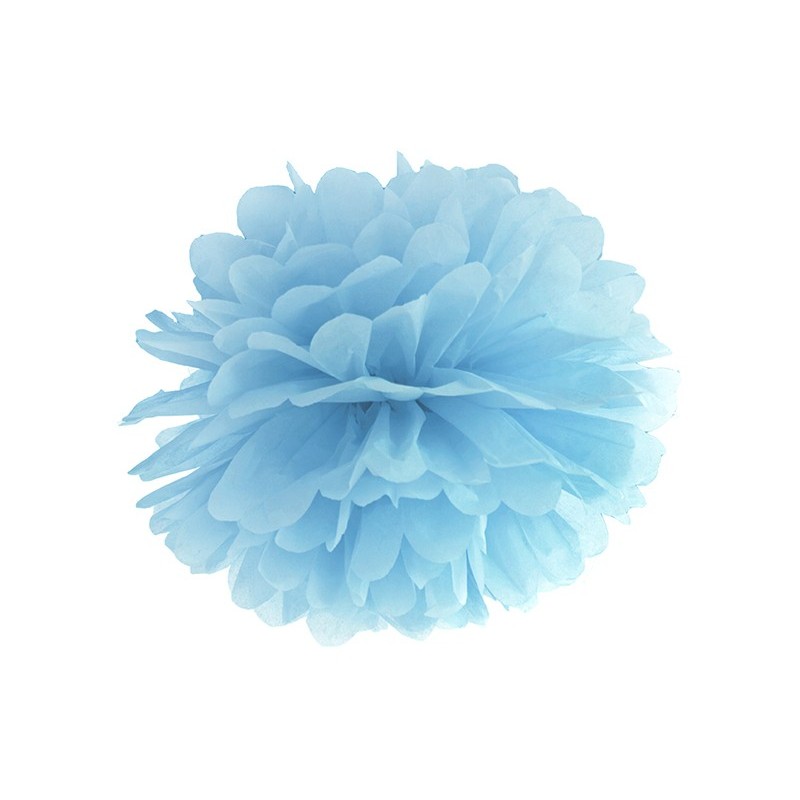 Dekoracija "Pūkuotis"/ žydras (1 vnt./35 cm.)